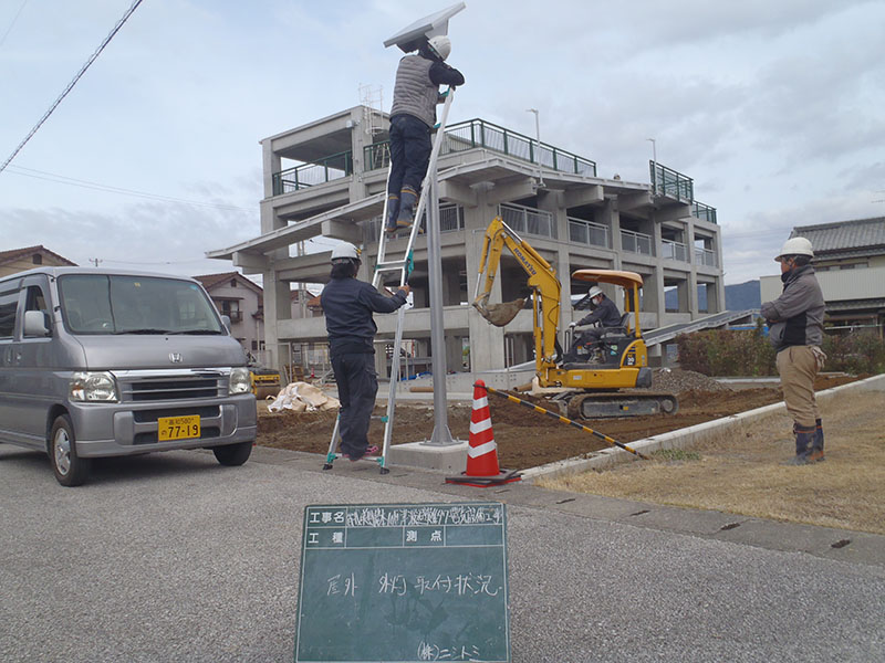 高知県香南市 津波避難タワー工事
